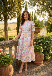 Lace and Blossom Dress