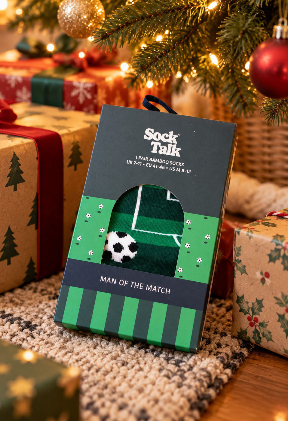 Man of the Match Socks Matchbox Giftset