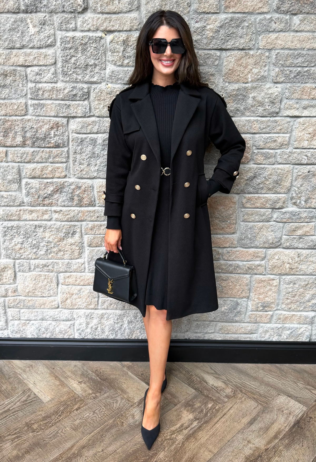The Megan Signature Belted Coat