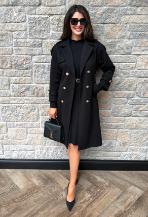 The Megan Signature Belted Coat