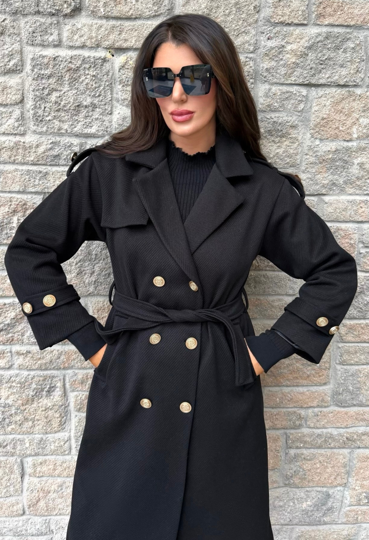 The Megan Signature Belted Coat