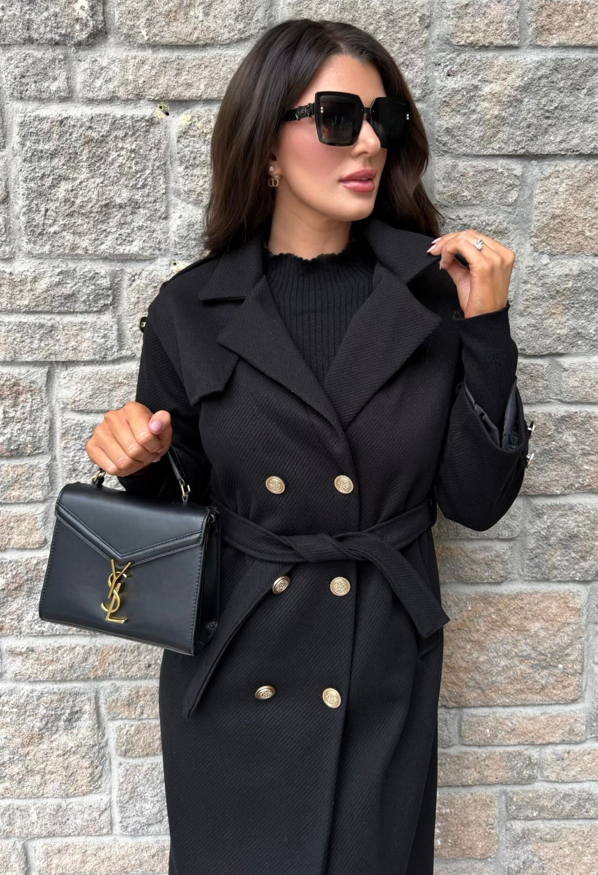 The Megan Signature Belted Coat