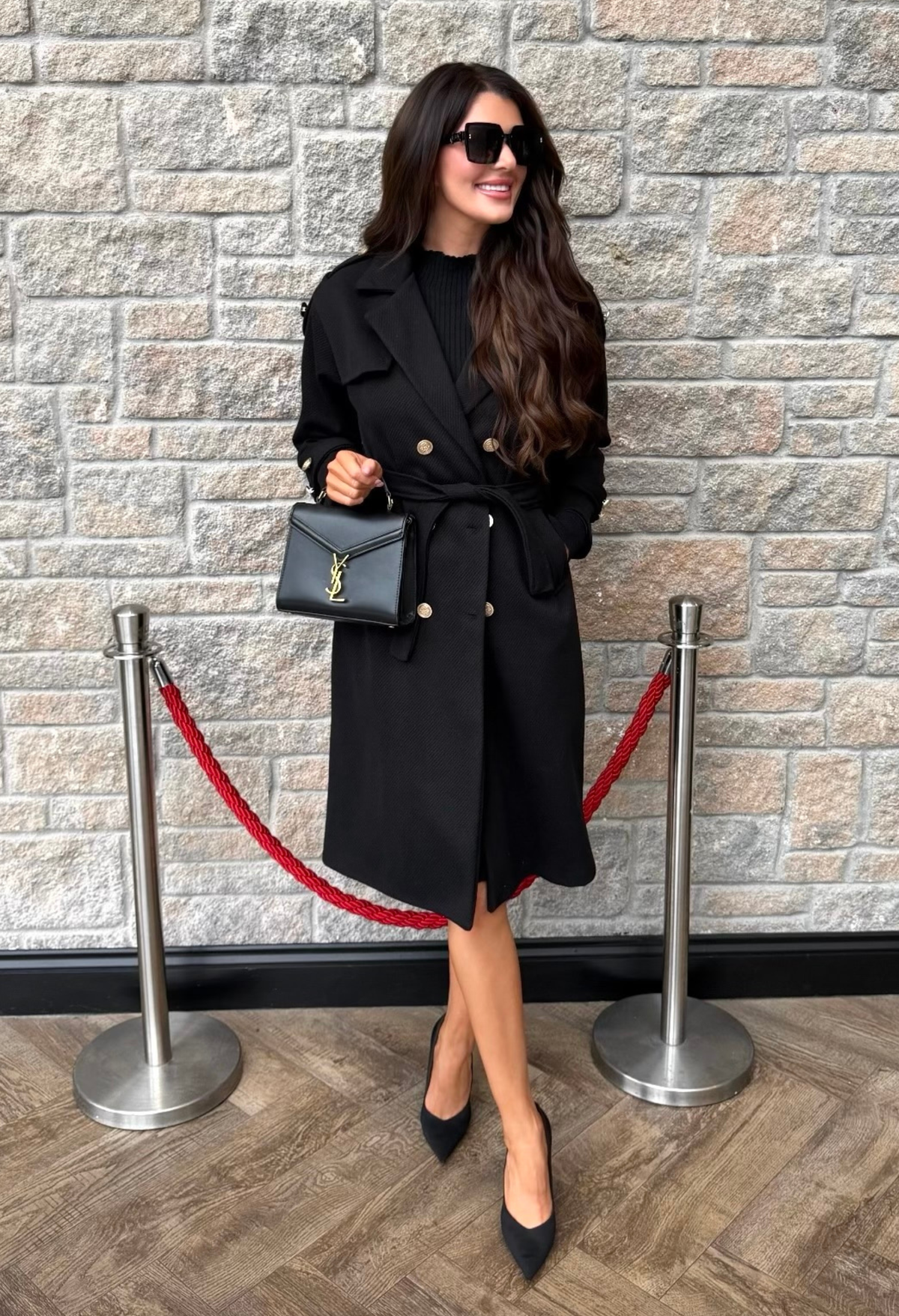 The Megan Signature Belted Coat