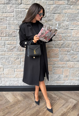The Megan Signature Belted Coat