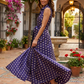 Satin Polka Dot Shirt Dresses