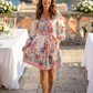 Floral Print Short Dress