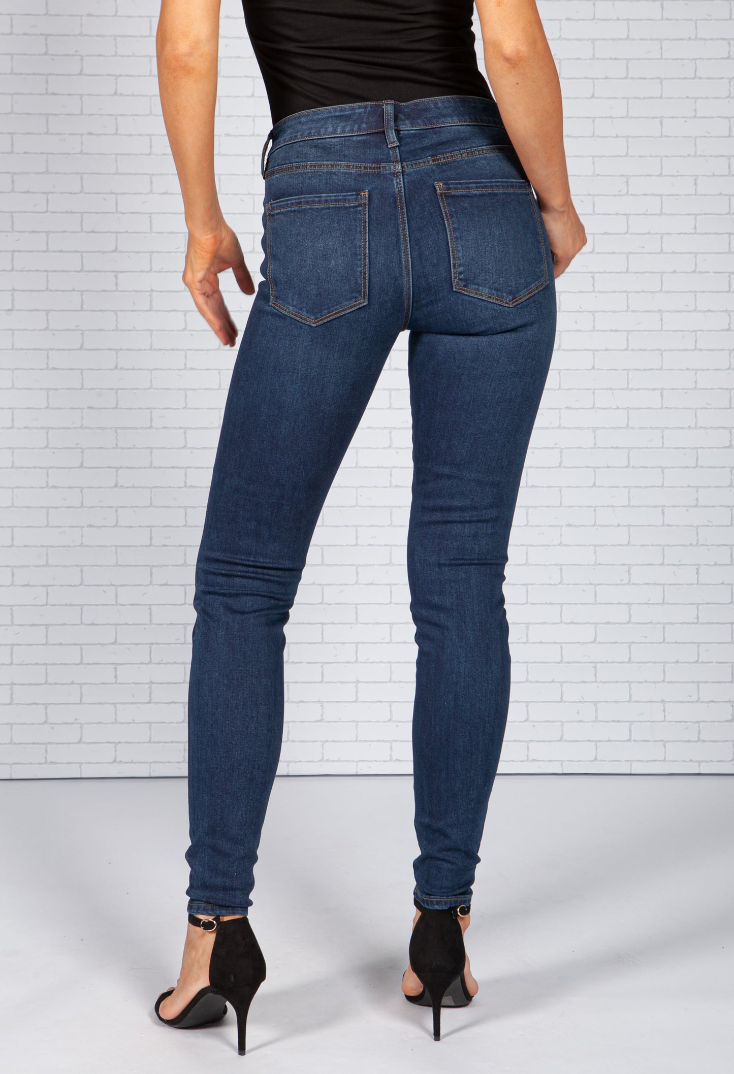 Slim Leg Darker Wash Jeans *Recommend 1 Size Down*
