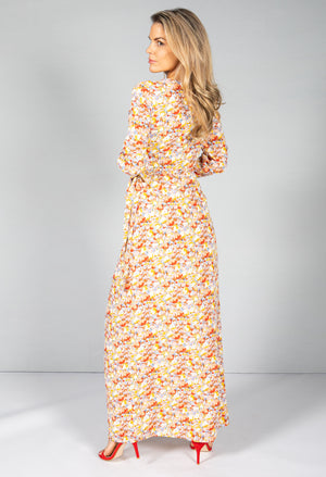 Blossom Maxi Wrap Dress
