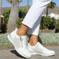 Astrid Side Zip Slip On Trainers