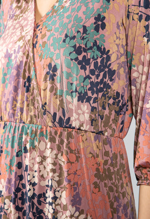 Floral Midi Dress, view 4 – Pamela Scott