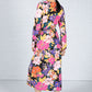 Floral Pop Wrap Dress-1