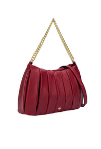 Perla Pleated Bag With Chain -1