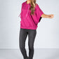 Soft Touch Knit Jumper in Fuchsia