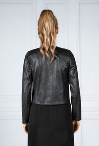 Vintage Leather Look Jacket-4
