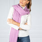 Soft Knit Dusted Lavander Scarf