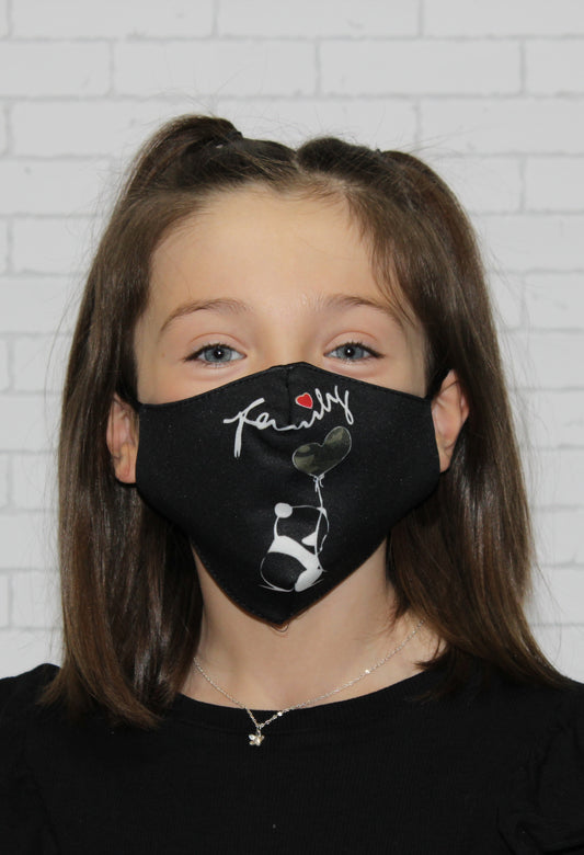 Children's Family Print Face Mask