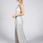 Silver Light Drape Dress