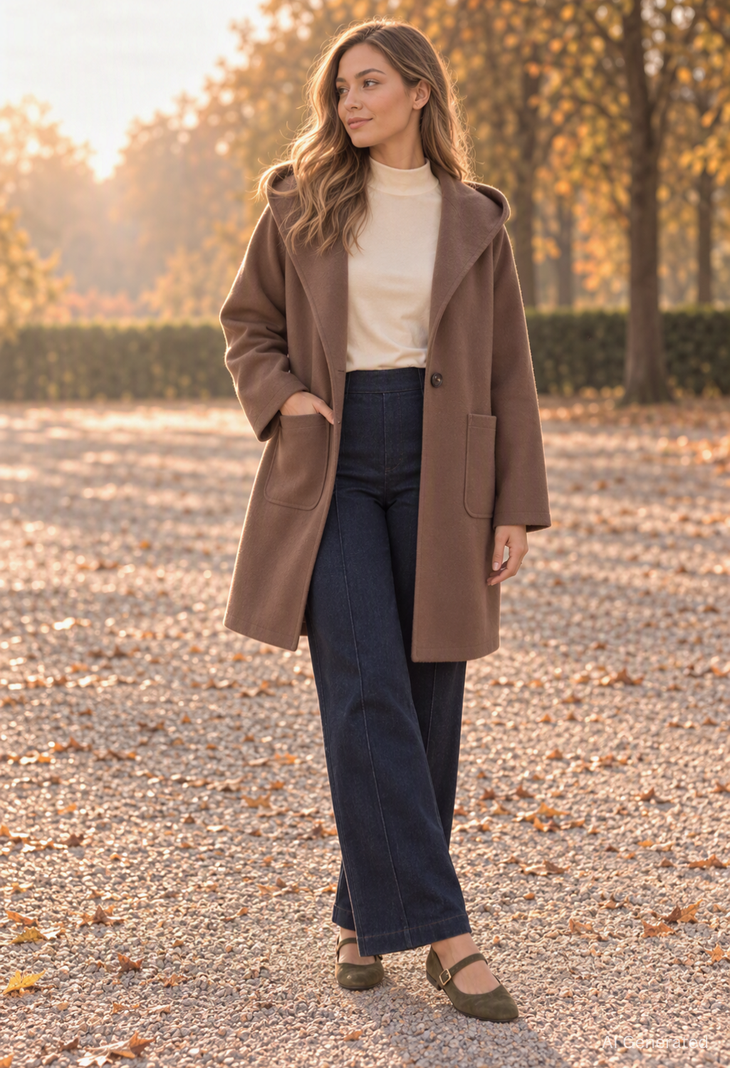Hooded Soft Coat
