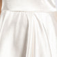 Vanilla Satin Gown