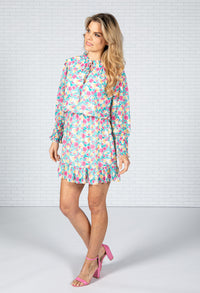 Summer Blossom Print Dress