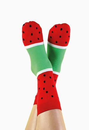 Ice Pop Watermelon Socks, view 3 – Pamela Scott
