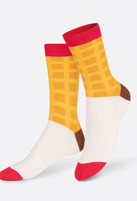 sweet waffle socks