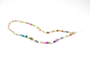 Extra long Multicoloured phone charm