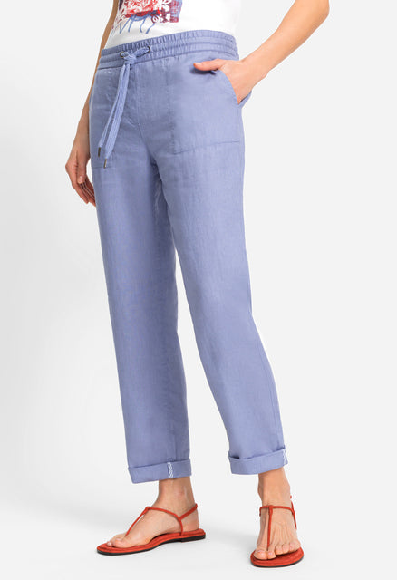 Casual Cropped Trousers