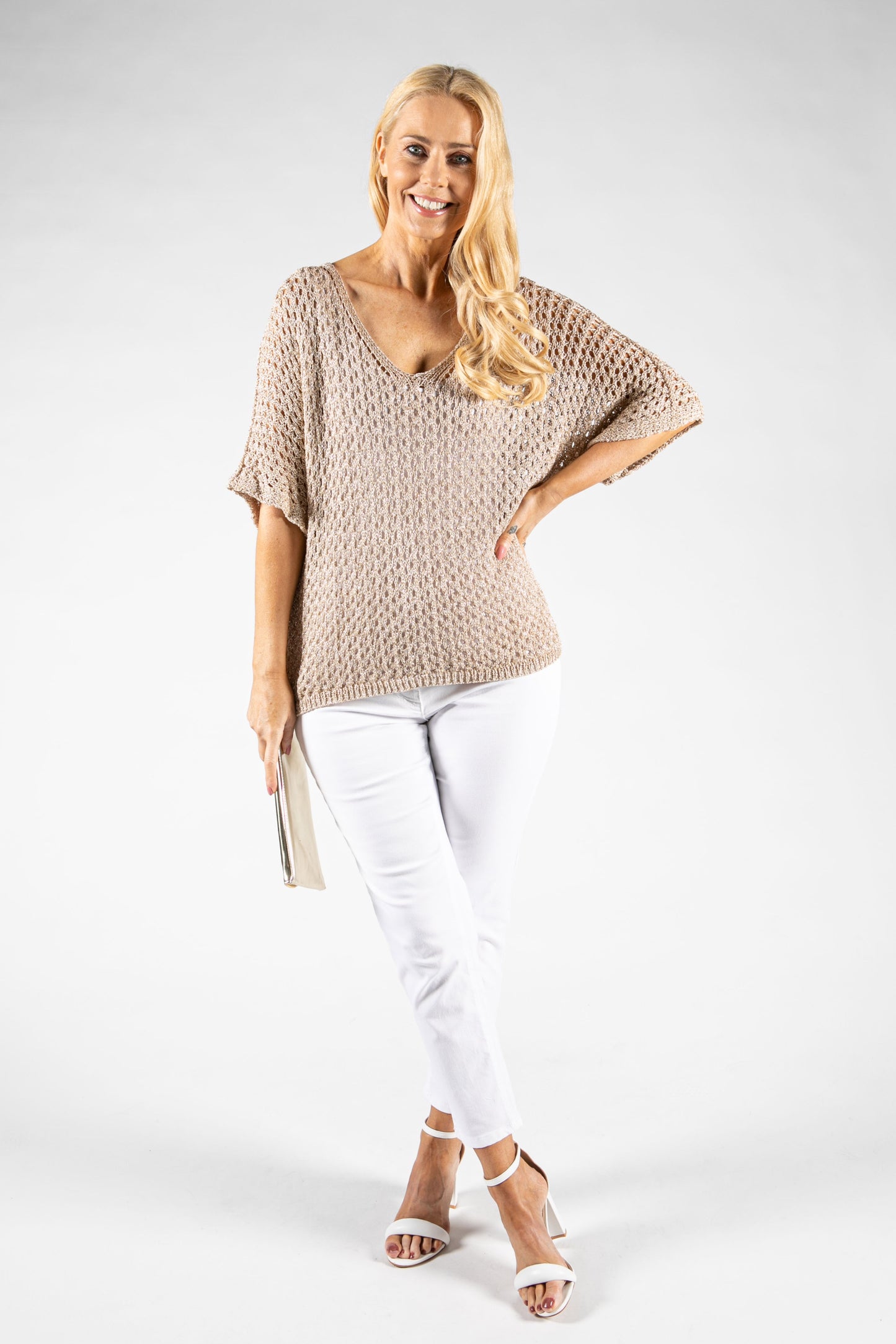 Glitter Knit Pullover
