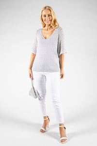 Glitter Knit Pullover