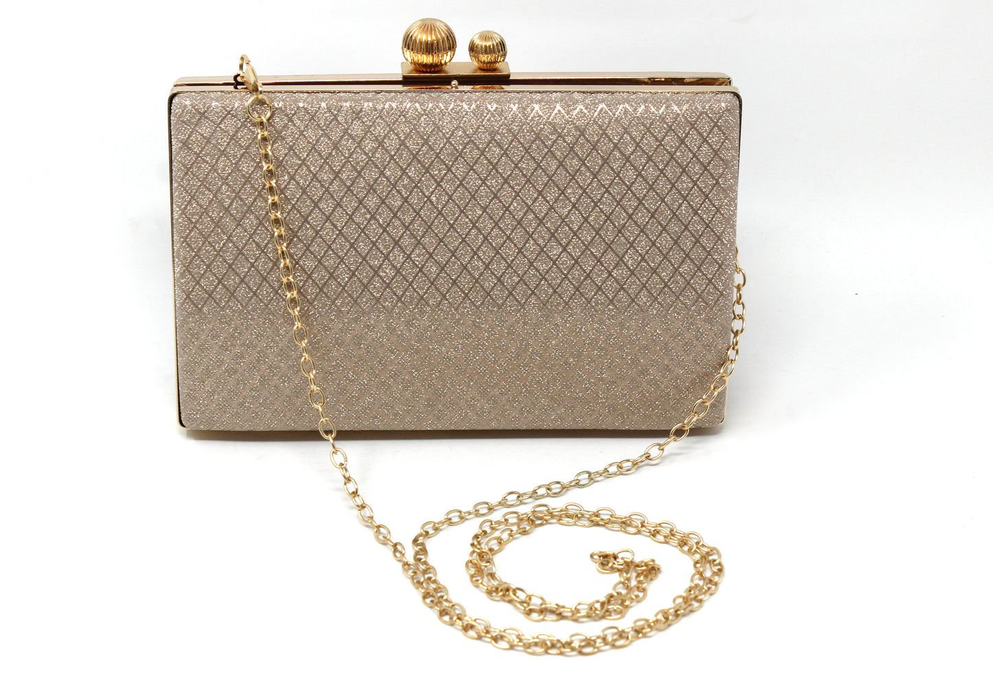Metallic Clutch Bag