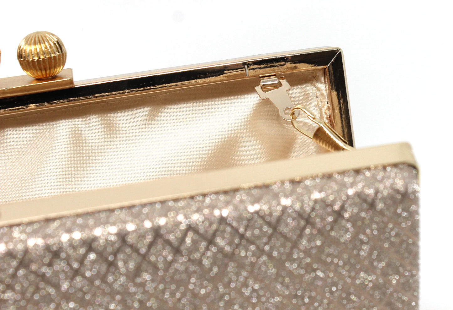 Metallic Clutch Bag