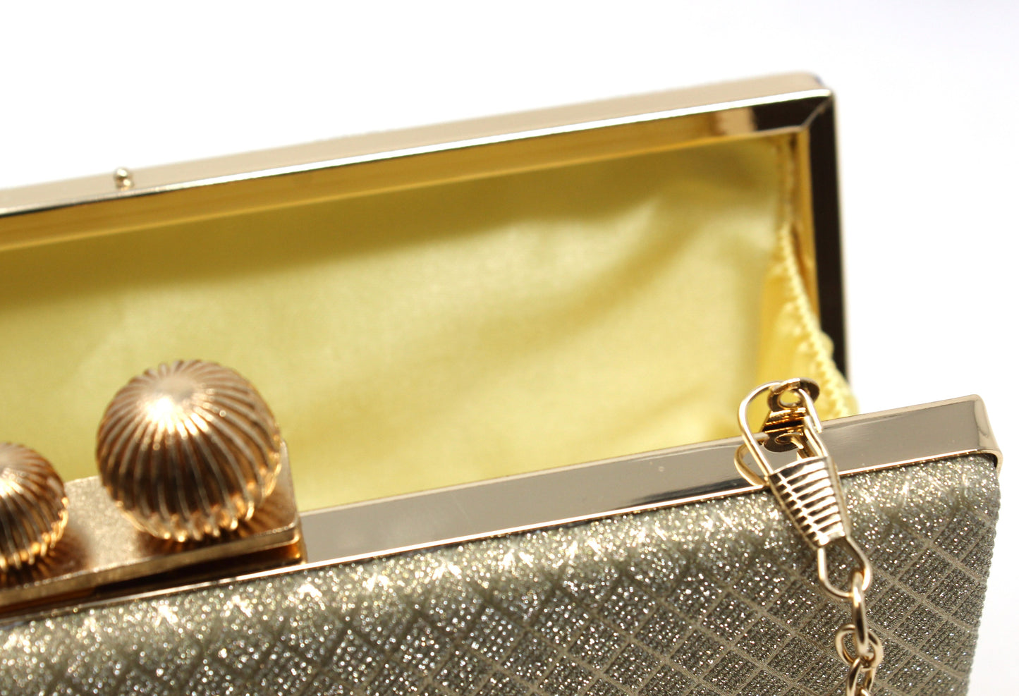 Metallic Clutch Bag