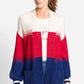 Colour Block Cardigan