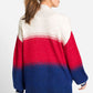 Colour Block Cardigan
