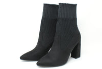 Faux Suede Sock Boots