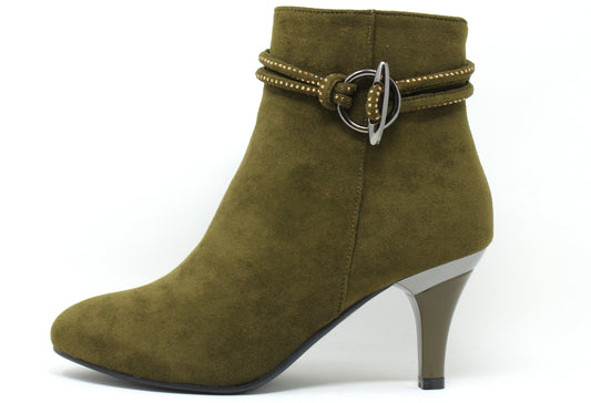 Diamante Rope Ankle Boots