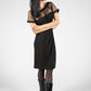 Mesh Detail Dress