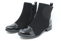Blackest Two Tone Boots
