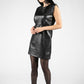 Leather Look Dress