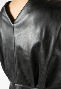 Leather Look Dress