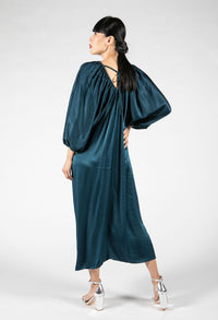 Silk Feeling Maxi Dress