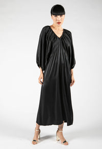 Silk Feeling Maxi Dress