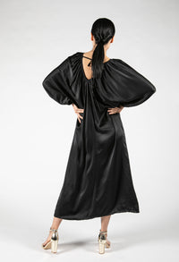 Silk Feeling Maxi Dress