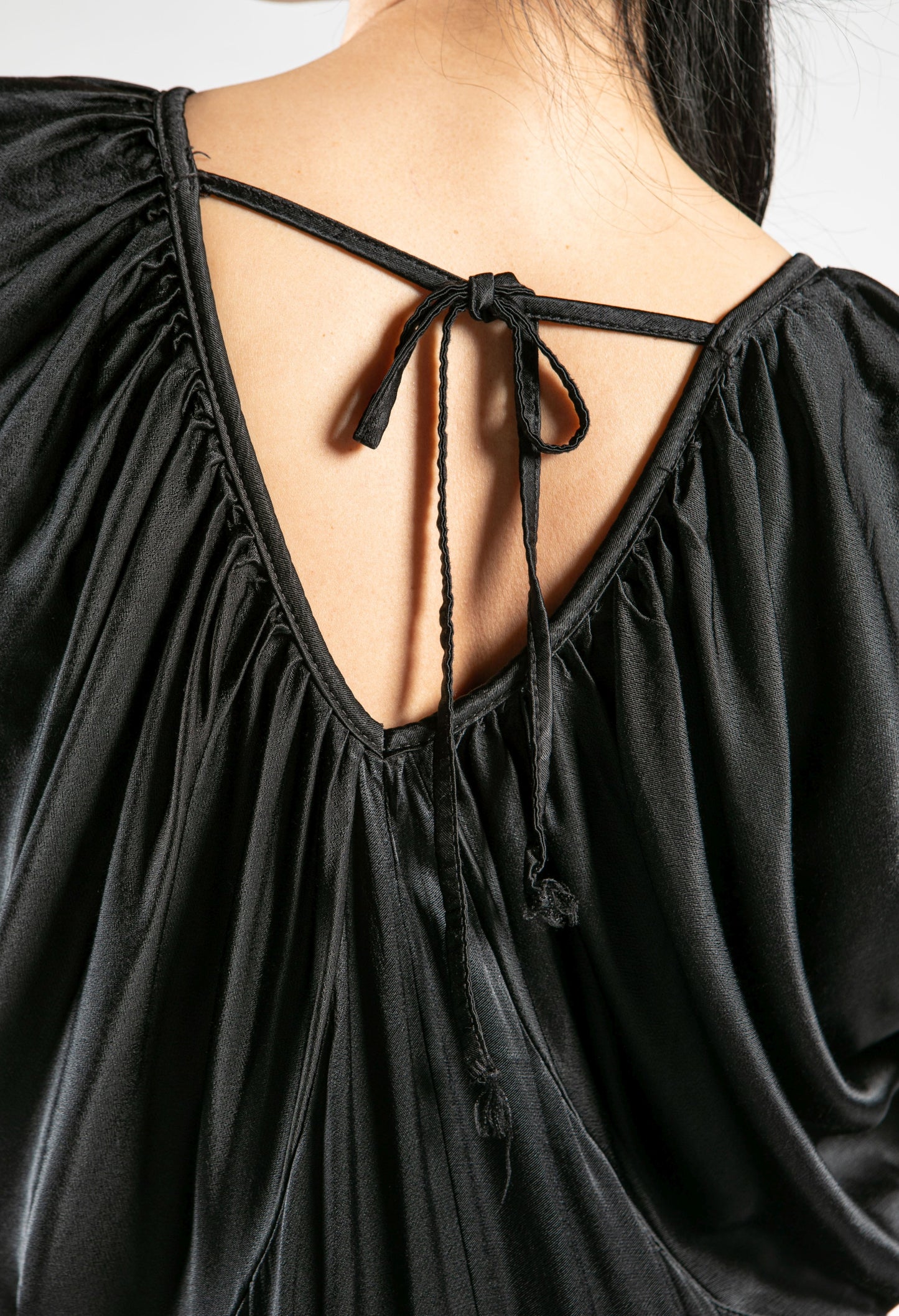 Silk Feeling Maxi Dress