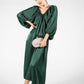 Silk Feeling Maxi Dress