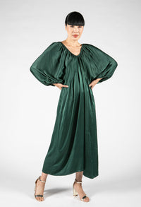 Silk Feeling Maxi Dress