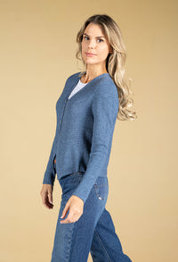 Fine Knit Short Cardigan