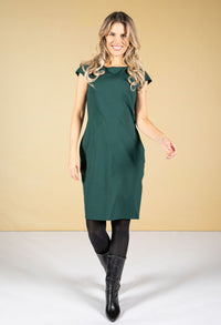 Fitted Panel Detail Dress
