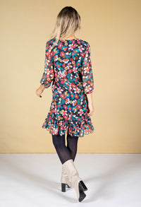 Floral Print Midi Dress-2